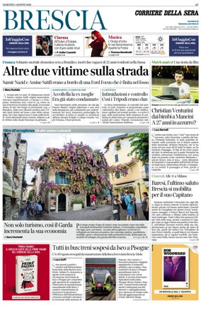 Cover of Corriere della Sera (Brescia)
