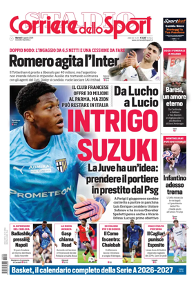 Cover of Corriere dello Sport (Lombardia)