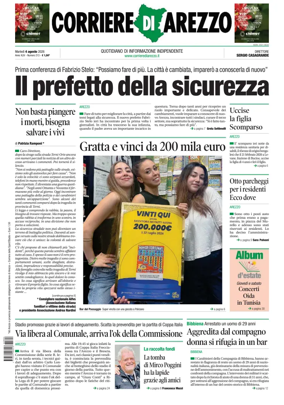 Cover of Corriere di Arezzo