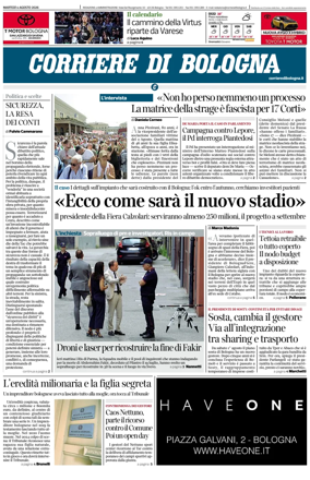 Cover of Corriere di Bologna