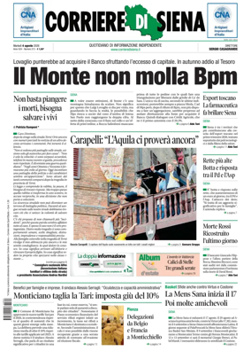 Cover of Corriere di Siena