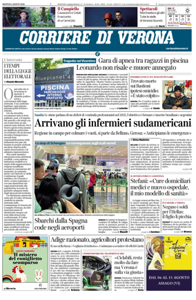 Cover of Corriere di Verona