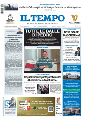 Cover of Il Tempo (Nazionale)