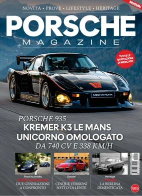 Cover of Porsche Magazine (Italy)