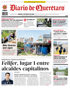Cover of Diario de Queretaro