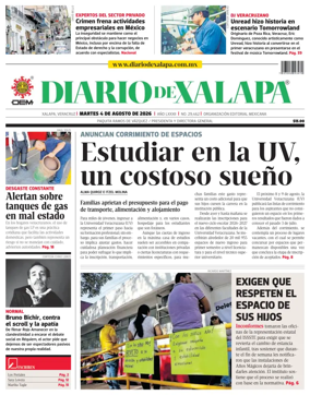 Cover of Diario de Xalapa
