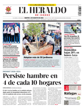 Cover of El Heraldo de Juarez