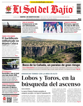 Cover of El Sol de Bajio