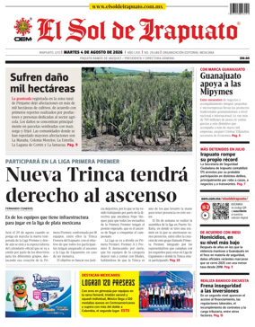 Cover of El Sol de Irapuato