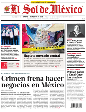 Cover of El Sol de Mexico