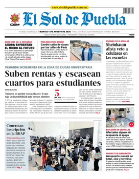 Cover of El Sol de Puebla