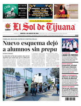 Cover of El Sol de Tijuana