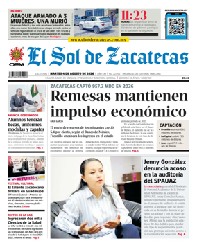 Cover of El Sol de Zacatecas