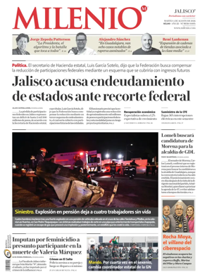 Cover of Milenio Jalisco