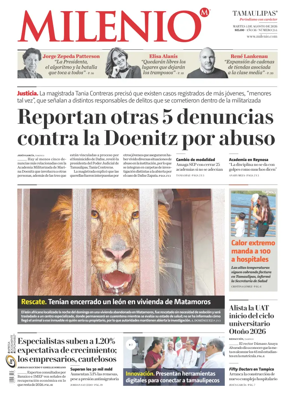 Cover of Milenio Tamaulipas