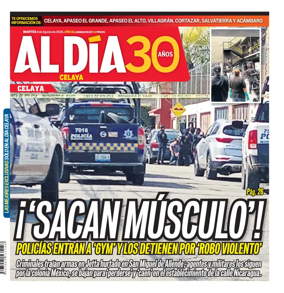 Cover of Periodico Al Dia (Celaya)