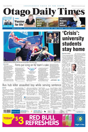 Cover of Otago Daily Times