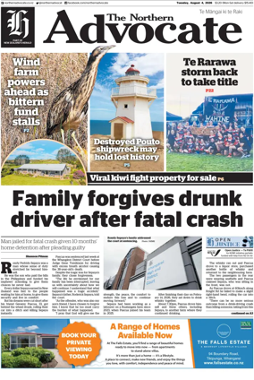 Cover of The Northern Advocate