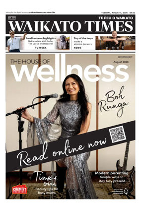 Cover of Waikato Times
