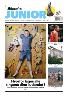 Cover of Aftenposten Junior