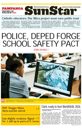 Cover of Sun.Star Pampanga