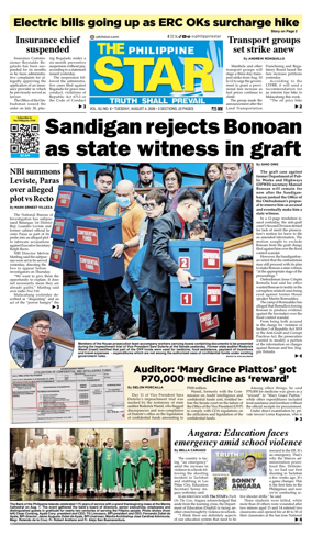 Cover of The Philippine Star
