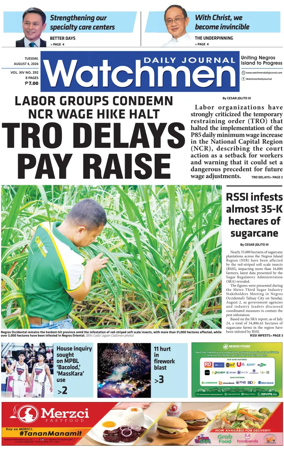 Cover of Watchmen Daily Journal