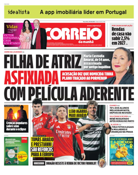 Cover of Correio da Manha