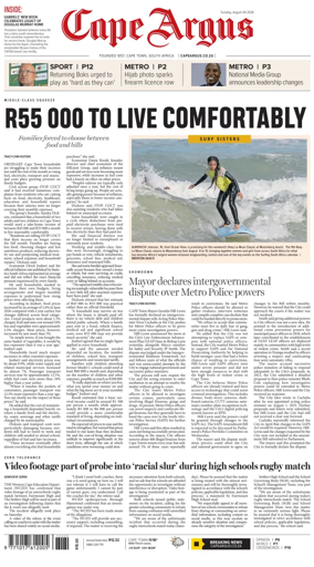 Cover of Cape Argus (PM Edition)