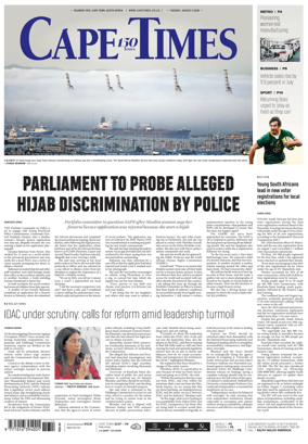 Cover of Cape Times
