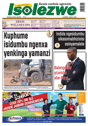 Cover of Isolezwe
