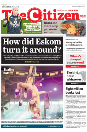 Cover of The Citizen (KZN)