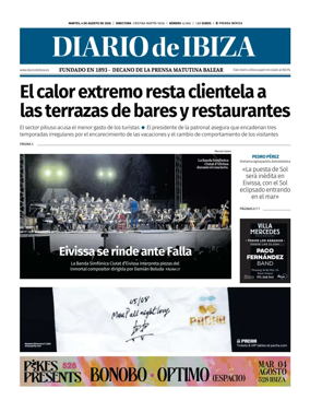 Cover of Diario de Ibiza