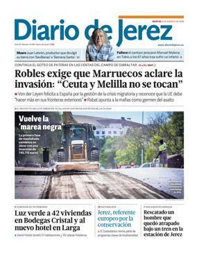 Cover of Diario de Jerez