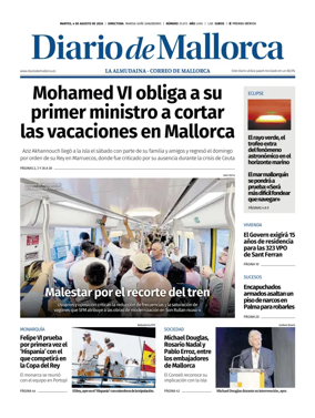 Cover of Diario de Mallorca