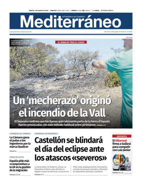 Cover of El Periodico Mediterraneo