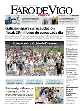 Cover of Faro de Vigo (Ourense)