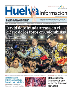 Cover of Huelva Informacion