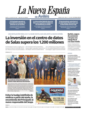 Cover of La Nueva Espana (Aviles)