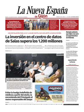 Cover of La Nueva Espana (Gijon)