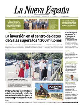Cover of La Nueva Espana (Oriente)