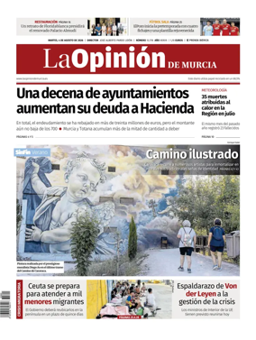 Cover of La Opinion de Murcia