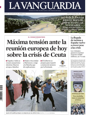 Cover of La Vanguardia (1st Edition)