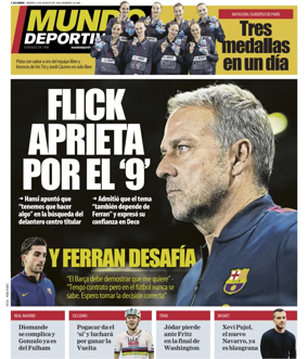 Cover of Mundo Deportivo (At. Madrid)