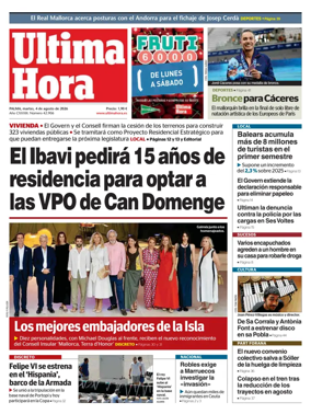 Cover of Ultima Hora