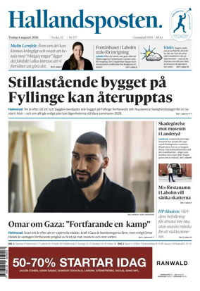 Cover of Hallandsposten