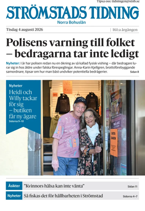 Cover of Stromstads Tidning