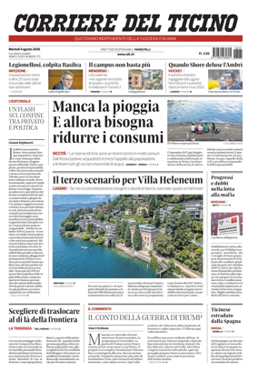 Cover of Corriere del Ticino