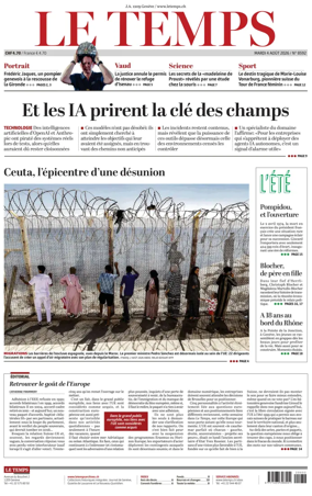Cover of Le Temps