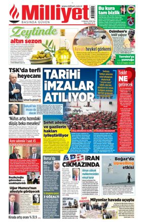 Cover of Milliyet